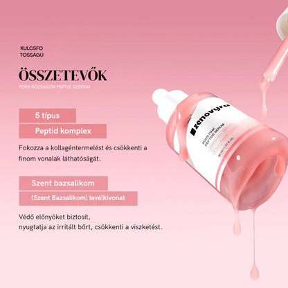 PDRN Pink Serum Peptide – Mélyhidratálás, "Glass Skin" hatás